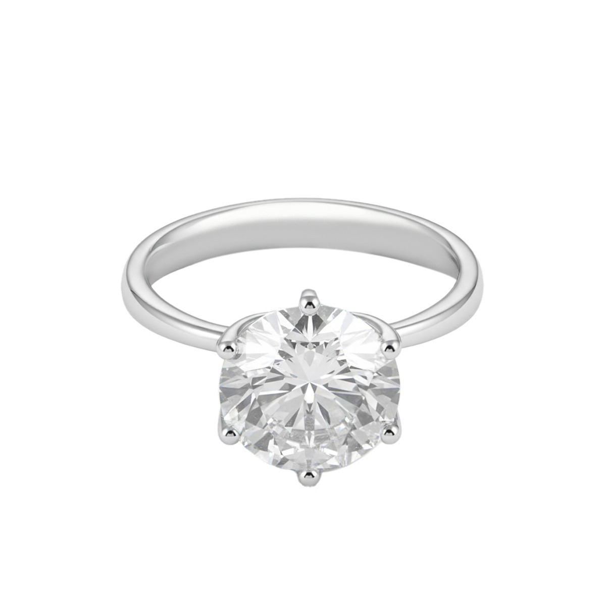 Round Cut Solitaire Ring