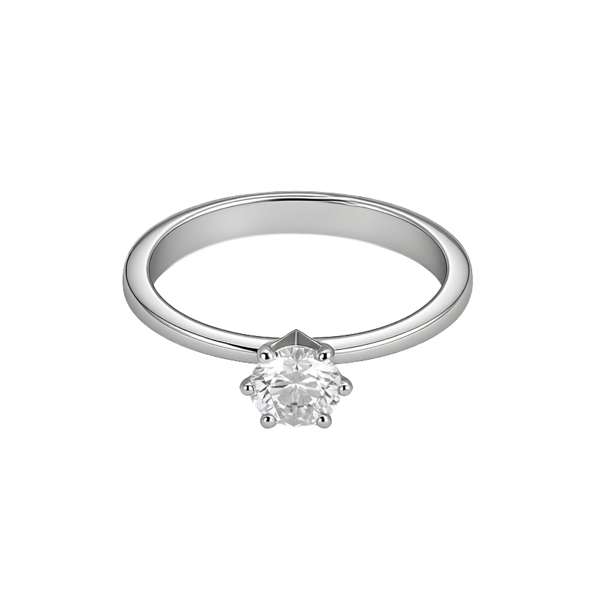 Round Cut Solitaire Ring